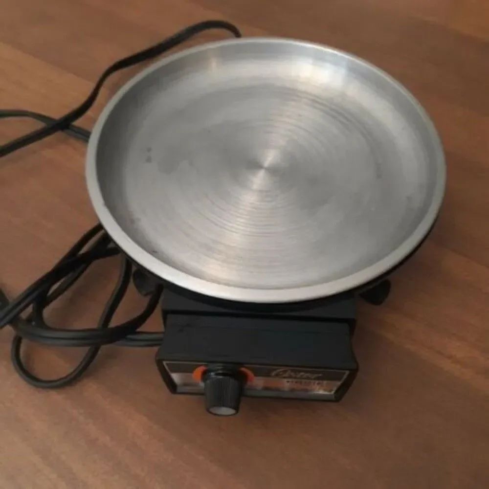 Oster Vintage Electric Chafing Dish Element And Control